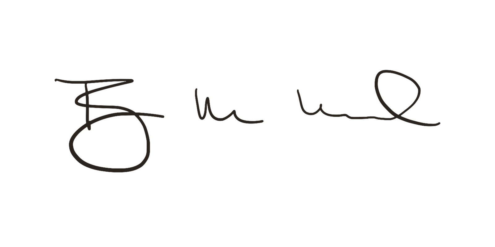 Matthew Willard handwritten signature